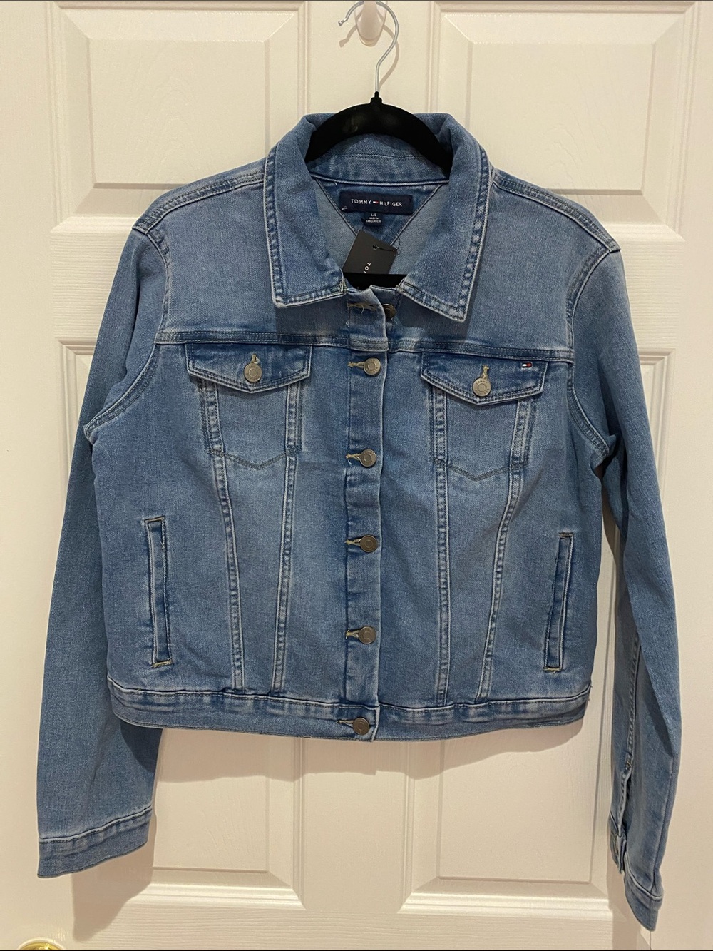 Tommy Hilfiger Light Blue Denim Trucker Jacket